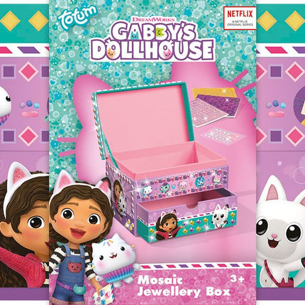 Gabby'S Dollhouse Sieraden Doosje Diy - Partywinkel - 8714274420328