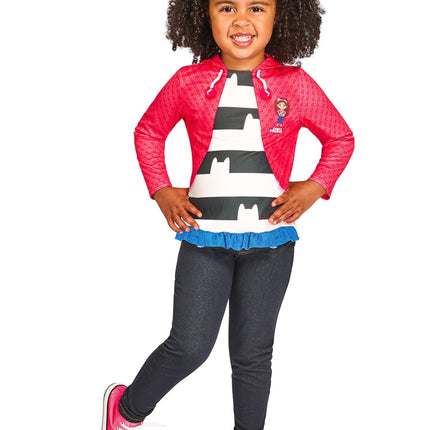 Costume da casa delle bambole e fascia per bambine di Gabby