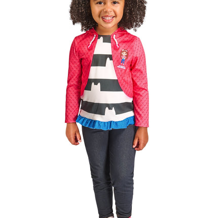 Costume da casa delle bambole e fascia per bambine di Gabby