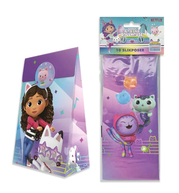 Gabby'S Dollhouse Uitdeelzakjes 10st van VDV Benefit koop je bij Partywinkel