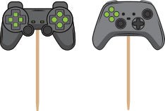 Gaming Party Cocktailprikkers 12st van WeFiesta koop je bij Partywinkel