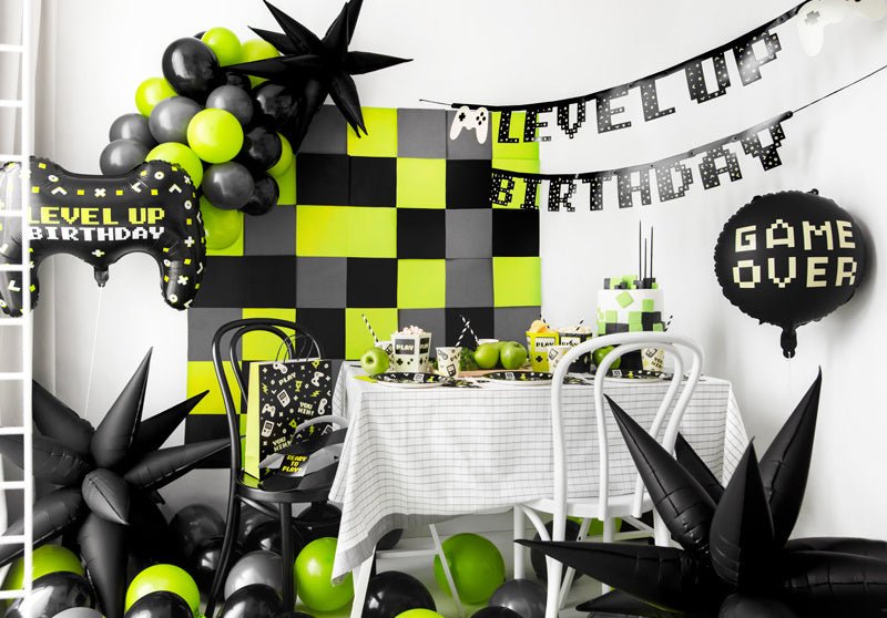 Gaming Party Helium Ballon Leeg 35cm van Partydeco koop je bij Partywinkel