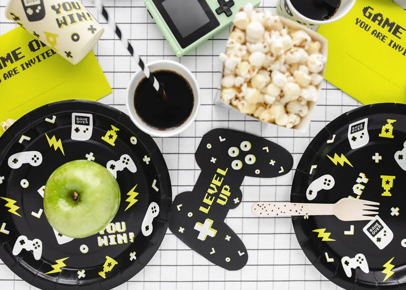 Gaming Party Servetten 16cm 12st van Partydeco koop je bij Partywinkel