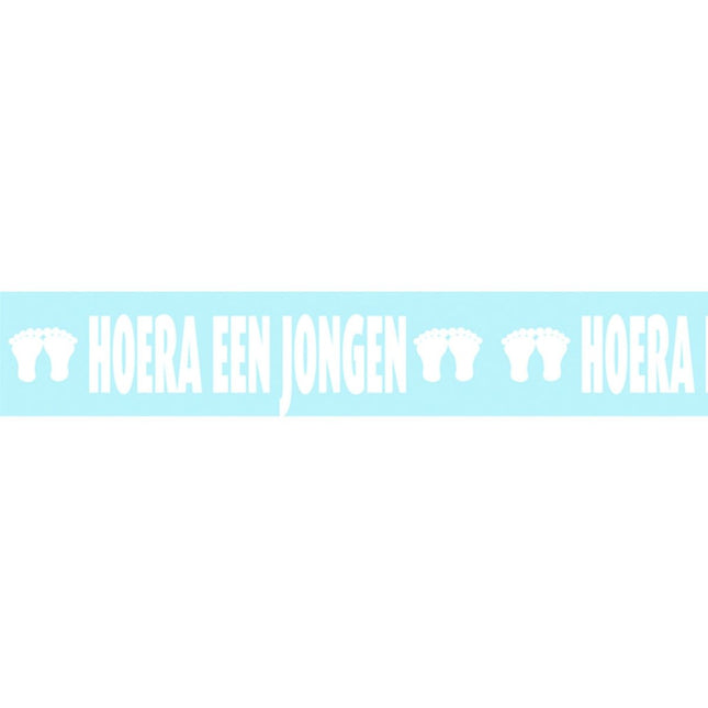 Geboorte Afzetlint Jongen 15m - Partywinkel - 8714572072427