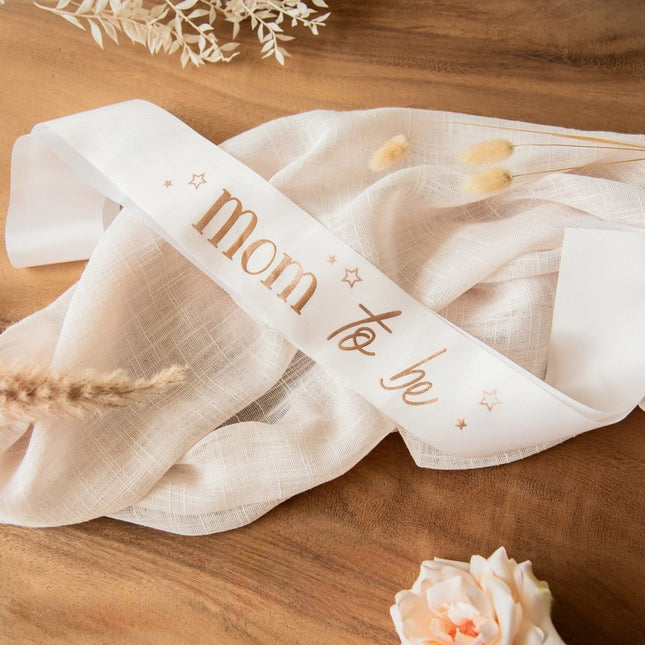 Geboorte Sjerp Mom To Be 1,5m van Haza Witbaard koop je bij Partywinkel