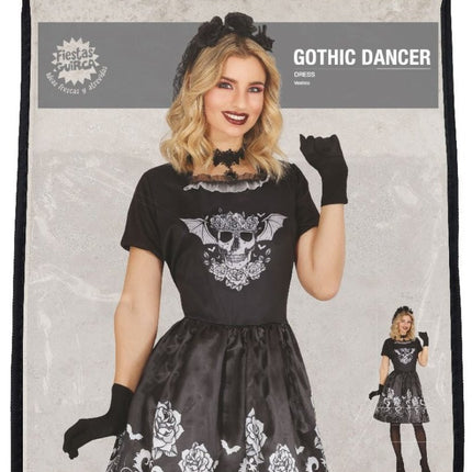 Geest Halloween jurk zwart van Fiestas Guirca koop je bij Partywinkel
