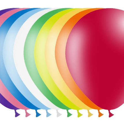 Gekleurde Ballonnen 30cm 10st - Partywinkel - 8436540892010