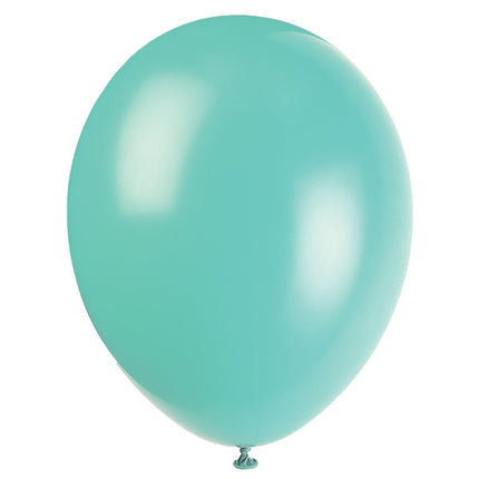 Gekleurde Ballonnen Assorti 30cm 10st van Unique koop je bij Partywinkel