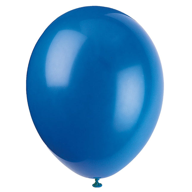 Gekleurde Ballonnen Assorti 30cm 10st van Unique koop je bij Partywinkel