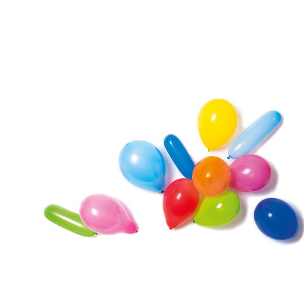 Gekleurde Ballonnen Diverse Vormen 30st van Riethmueller koop je bij Partywinkel