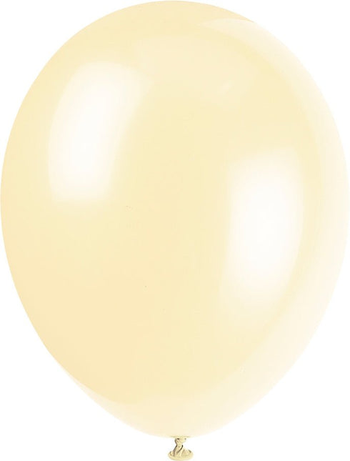 Gekleurde Ballonnen Pastel Glans 30cm 10st van Unique koop je bij Partywinkel