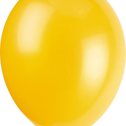 Gekleurde Ballonnen Pastel Glans 30cm 10st van Unique koop je bij Partywinkel