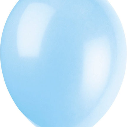 Gekleurde Ballonnen Pastel Glans 30cm 10st van Unique koop je bij Partywinkel