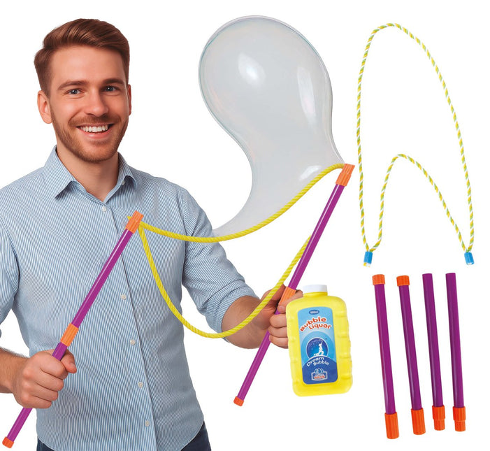 Gekleurde Bellenblaas Stok 6 delig van Fiestas Guirca koop je bij Partywinkel