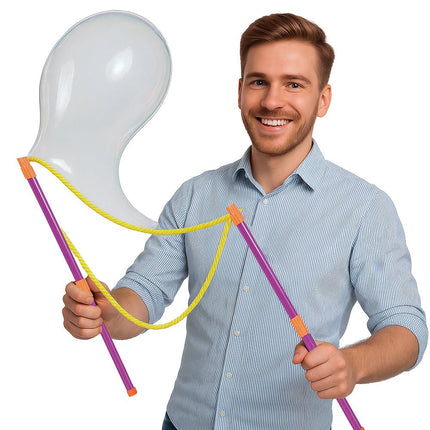 Gekleurde Bellenblaas Stok 6 delig van Fiestas Guirca koop je bij Partywinkel