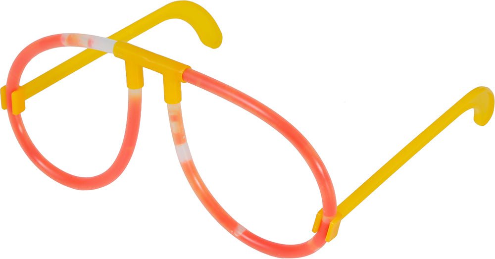 Gekleurde Bril Glow In The Dark van Fiestas Guirca koop je bij Partywinkel