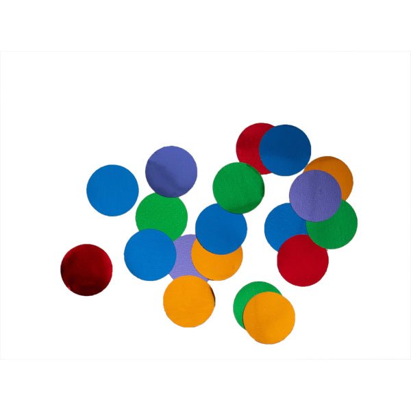 Gekleurde Confetti Folie 15gr van Riethmueller koop je bij Partywinkel