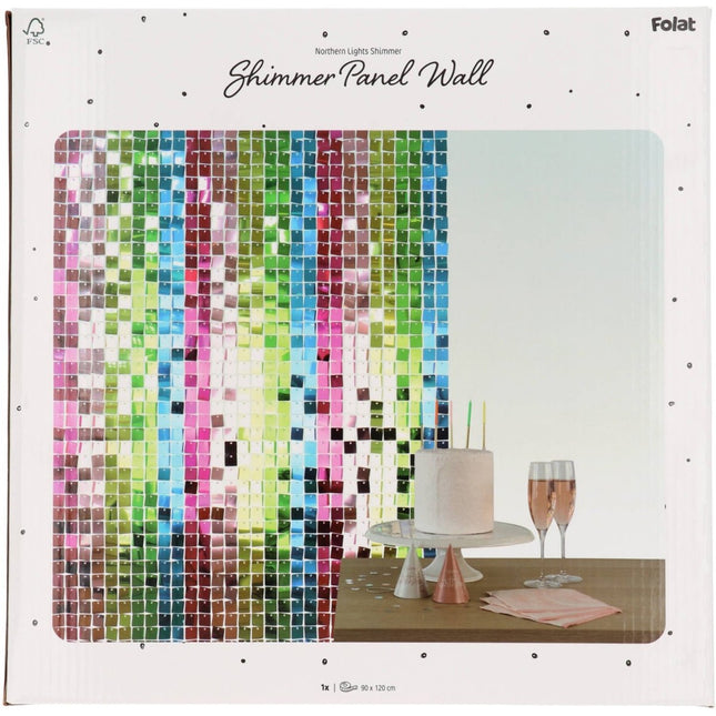 Gekleurde Deurgordijn 30cm 12st van Folat koop je bij Partywinkel