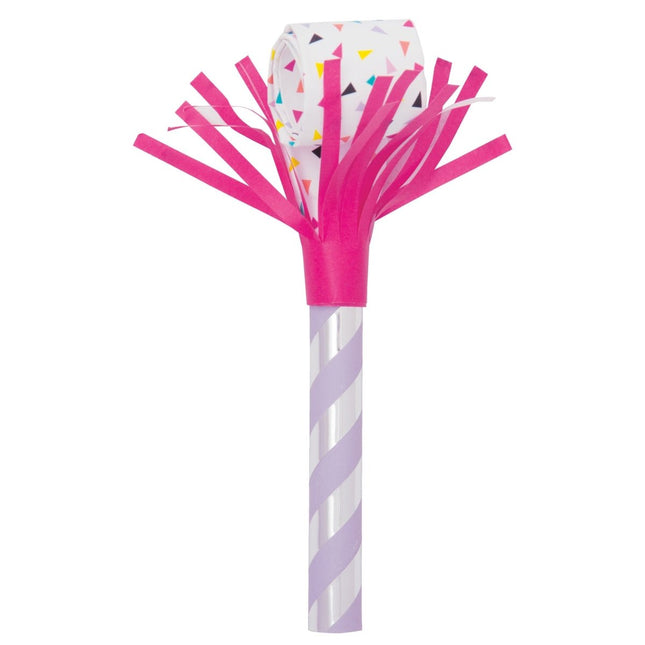 Gekleurde Feesttoeters 6st van Unique koop je bij Partywinkel