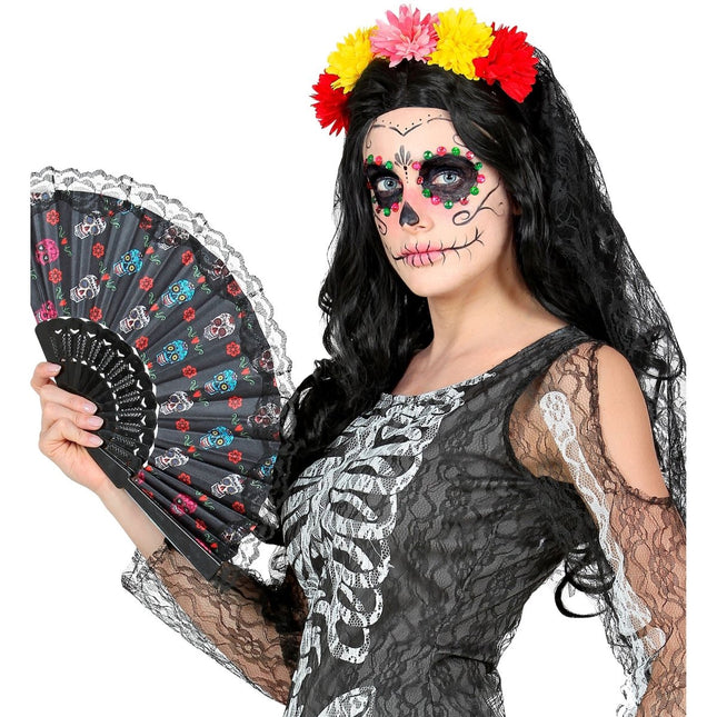 Gekleurde Gezicht Stickers 40st van Widmann koop je bij Partywinkel