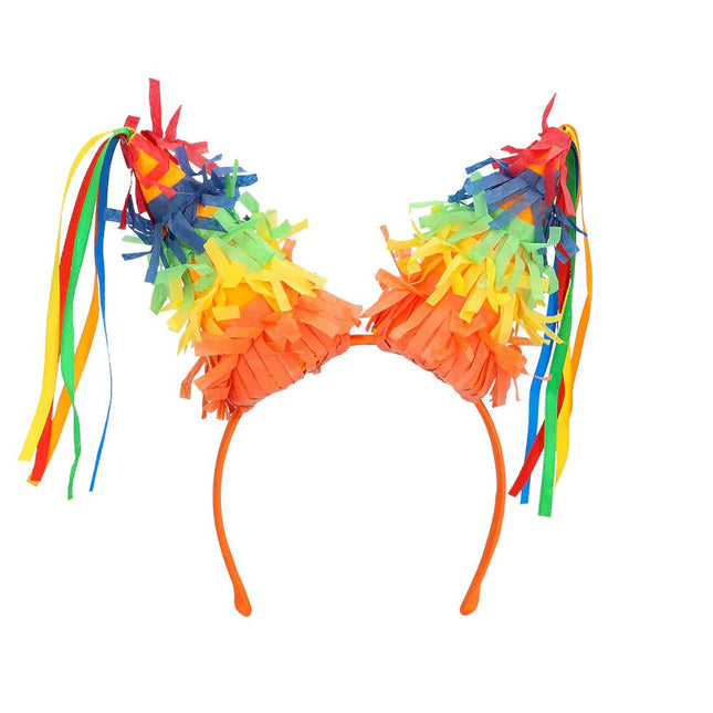 Gekleurde Haarband Pinata - Partywinkel - 8712026309044