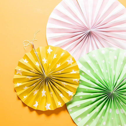 Gekleurde Honeycombs Eco 3st van Folat koop je bij Partywinkel