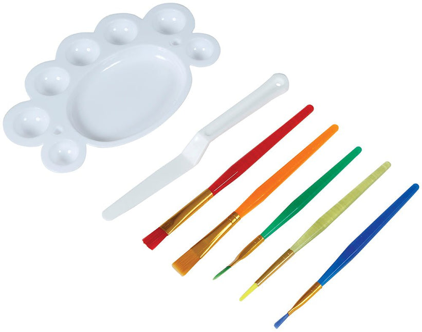 Gekleurde Make Up Set 5 delig van Fiestas Guirca koop je bij Partywinkel
