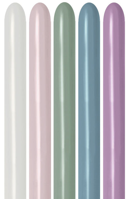 Gekleurde Modellleerballonnen 1,52m 100st van Sempertex koop je bij Partywinkel