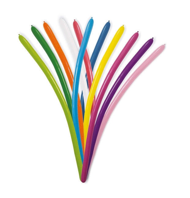 Gekleurde Modellleerballonnen 15st van Procos koop je bij Partywinkel