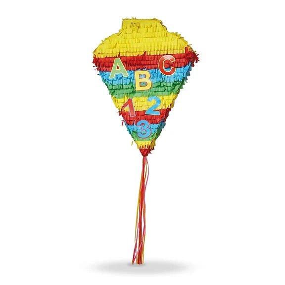 Gekleurde Pinata School van VDV Benefit koop je bij Partywinkel