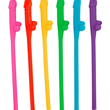 Gekleurde Rietjes Piemel van Widmann koop je bij Partywinkel