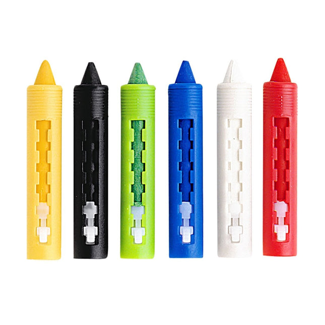 Gekleurde Schminkset Stiften 6st van Widmann koop je bij Partywinkel