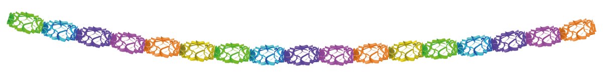 Gekleurde Slinger 3,6m van Procos koop je bij Partywinkel