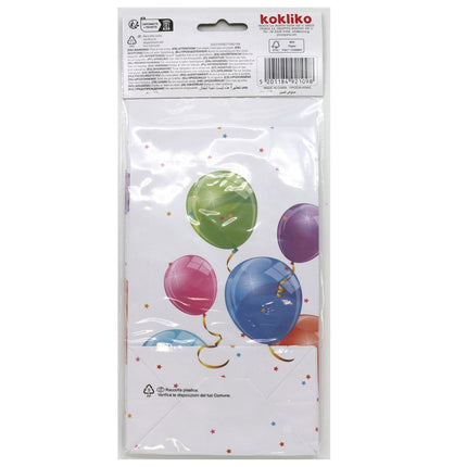 Gekleurde Uitdeelzakjes Ballonnen 23cm 4st van Procos koop je bij Partywinkel