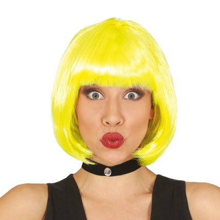 Gele Bob van Fiestas Guirca koop je bij Partywinkel