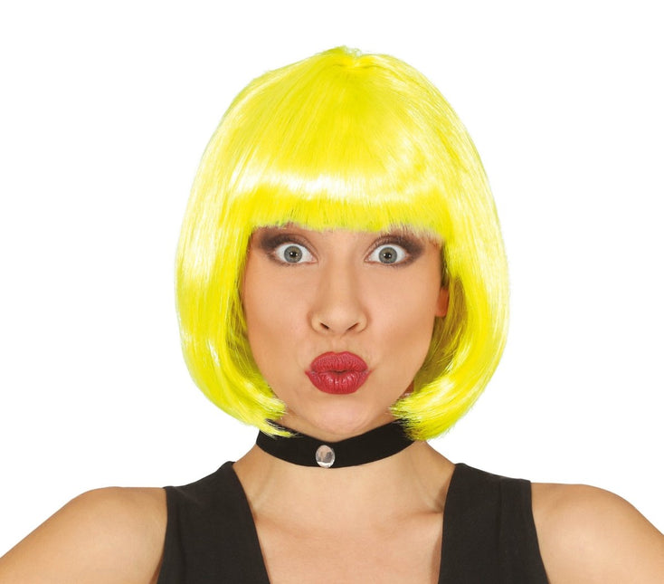 Gele Bob van Fiestas Guirca koop je bij Partywinkel