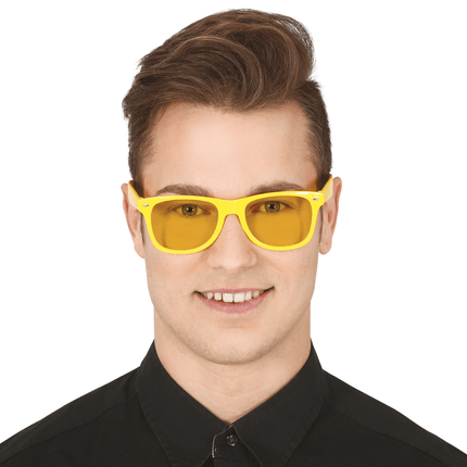 Gele Bril van Fiestas Guirca koop je bij Partywinkel
