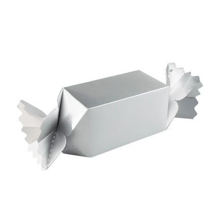 Geschenkdoosje Zilver 26cm van Paper Dreams koop je bij Partywinkel