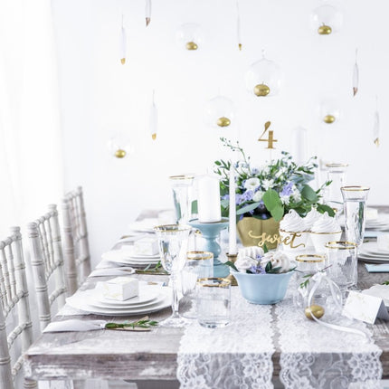 Geschenkdoosjes Tak Goud 6cm 10st van Partydeco koop je bij Partywinkel