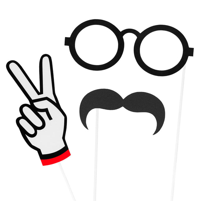 Geslaagd Photobooth Props 10st van Boland koop je bij Partywinkel