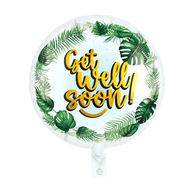 Get Well Soon Helium Ballon Leeg 45cm van WeFiesta koop je bij Partywinkel