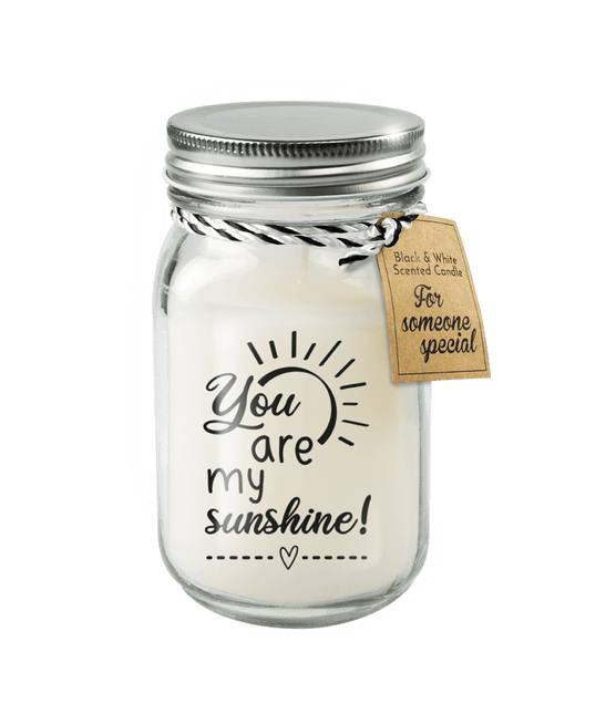 Geurkaars You Are My Sunshine 14cm van Paper Dreams koop je bij Partywinkel