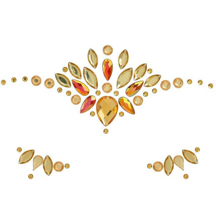Gezichtsdecoratie Goud van Widmann koop je bij Partywinkel
