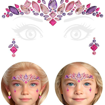 Gezichtsdecoratie Prinses van Widmann koop je bij Partywinkel