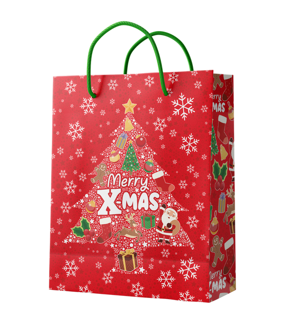 Borsa regalo L - X-mas