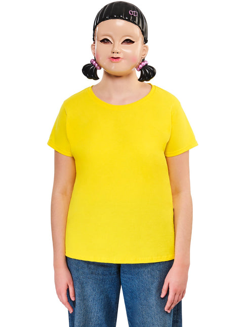 Maschera da bambola - Gioco del calamaro