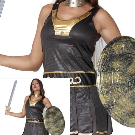 Gladiator Kostuum Dames Spartacus - Partywinkel - 8434077848593