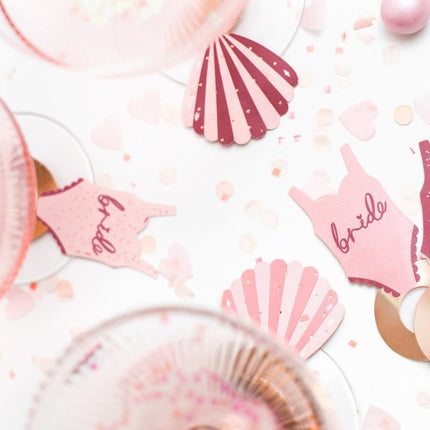 Glasmarkers Bride 10st van Partydeco koop je bij Partywinkel