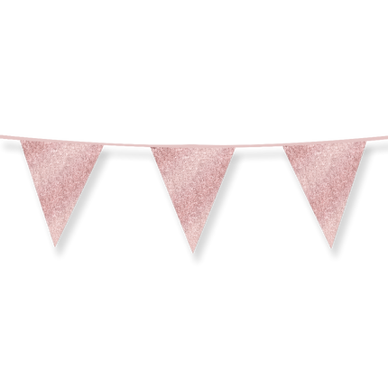 Ghirlanda Glitter Oro Rosa 6m