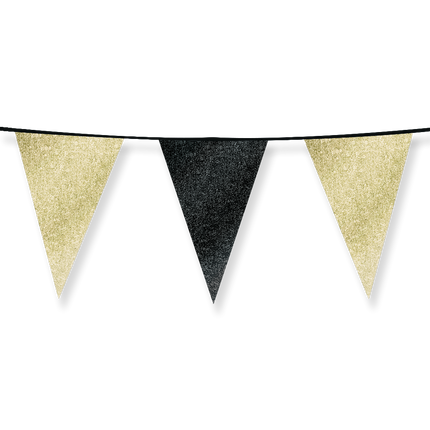 Ghirlanda d'oro nero 6m